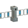 Vertical Swing Turnstile, kód: TGW-ST001D